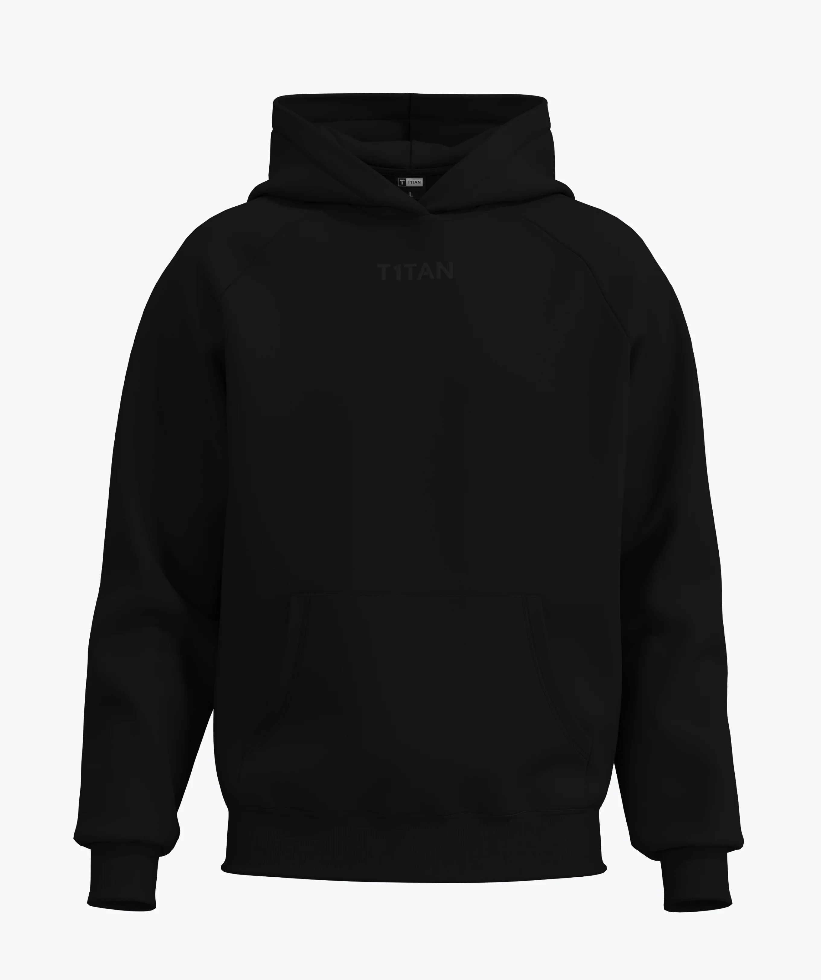 Athleisure Hoodie - Schwarz