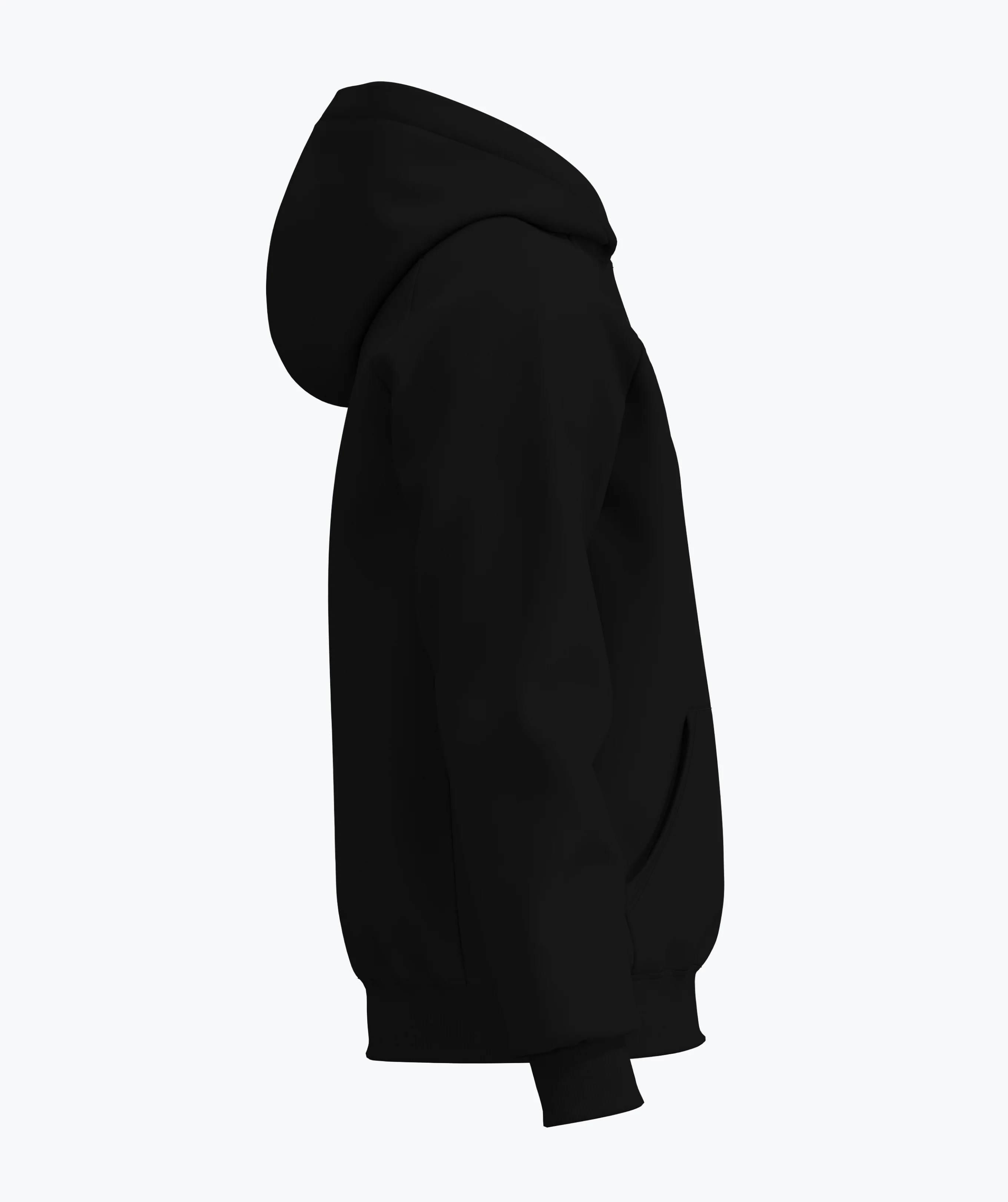 Athleisure Hoodie - Schwarz - Image 7