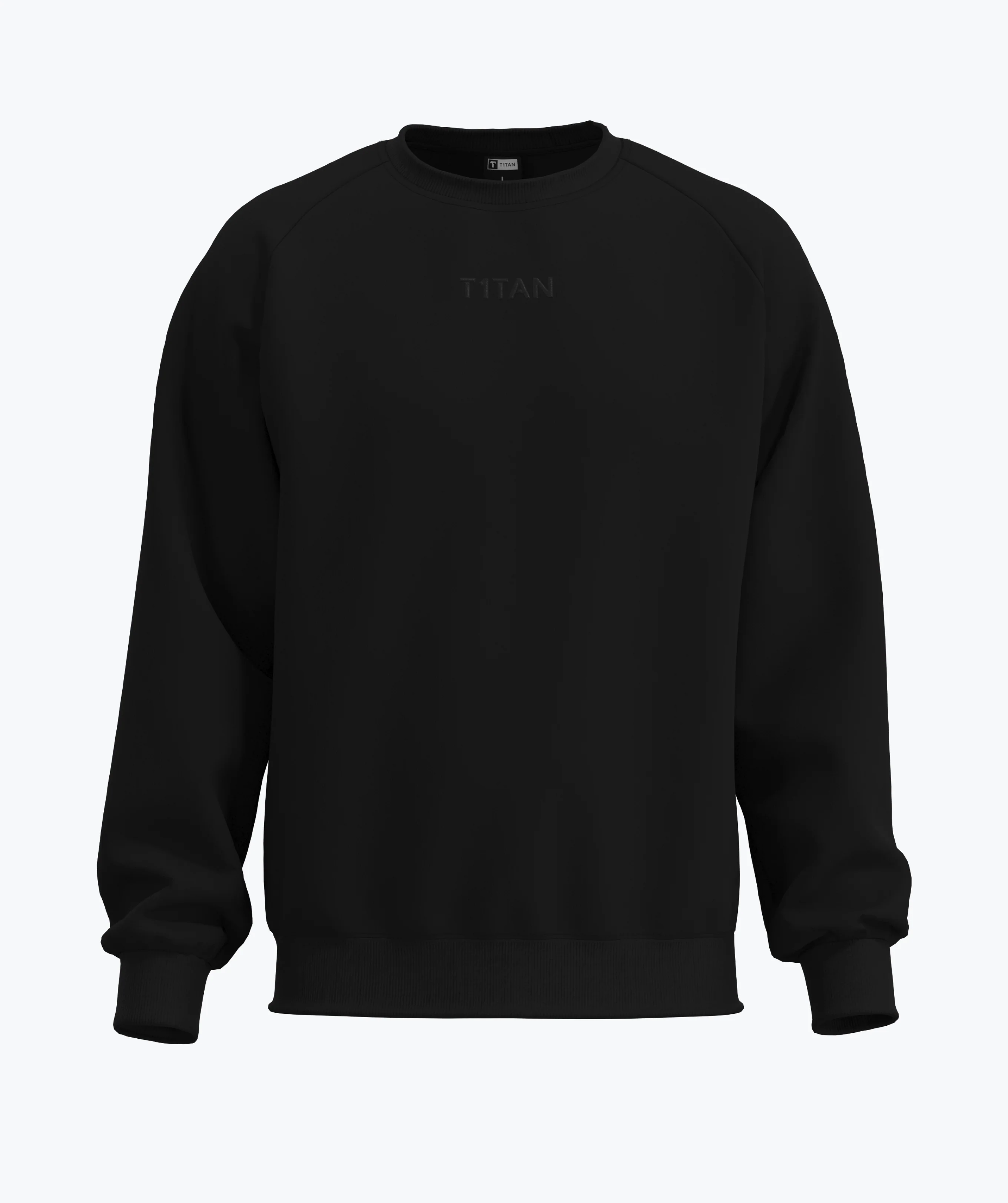 Athleisure Sweatshirt - Schwarz