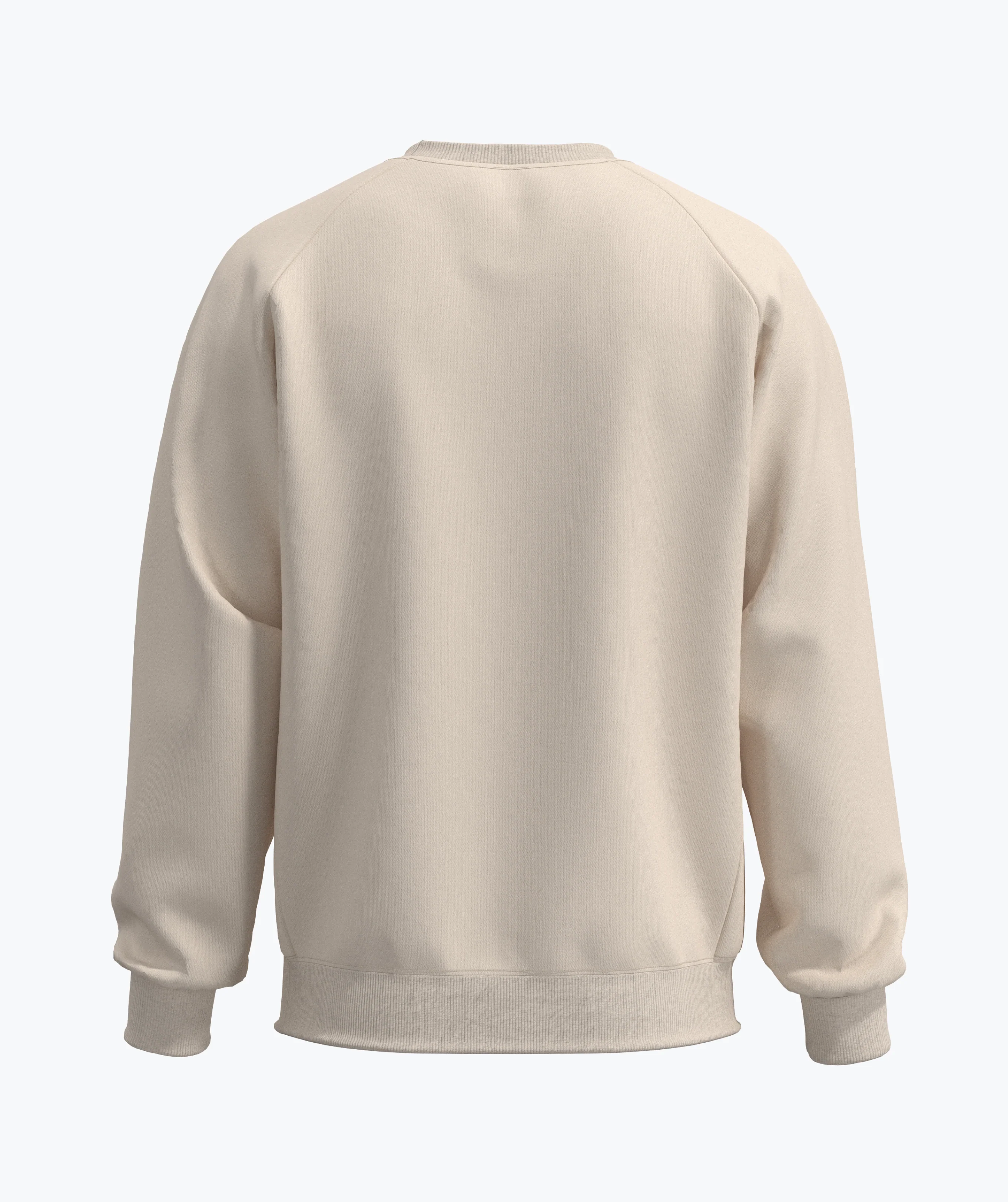 Athleisure Sweatshirt - Creme - Image 2